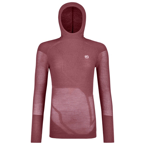 Ortovox - Women's Merino Thermovent Hoody - Merinopullover Gr XL rot von Ortovox