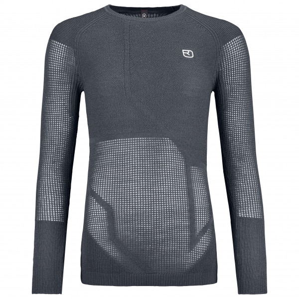 Ortovox - Women's Merino Thermovent L/S - Skiunterwäsche Gr M blau/grau von Ortovox