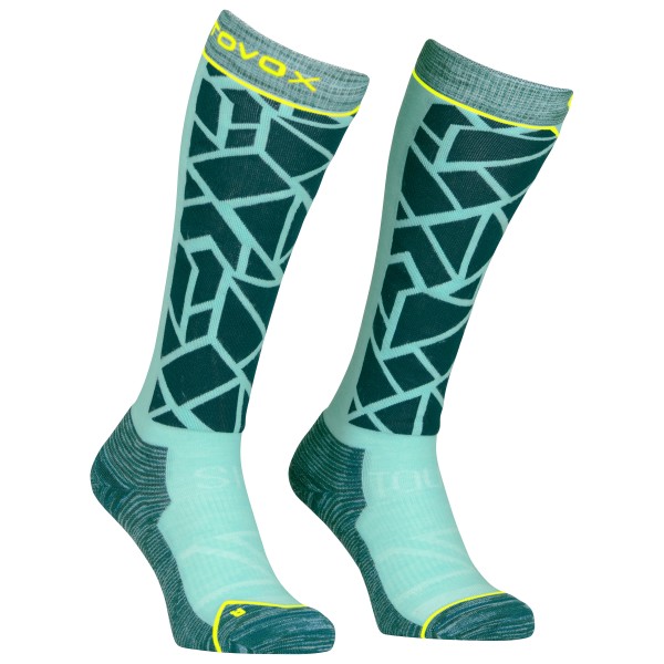 Ortovox - Women's Ski Tour Comp Long Socks - Skisocken Gr 39-41 türkis von Ortovox