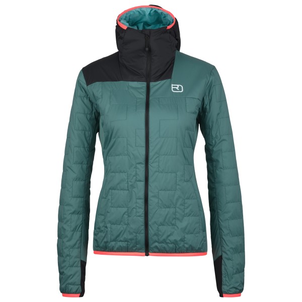 Ortovox - Women's Swisswool Piz Badus Jacket - Isolationsjacke Gr M;S;XS orange;türkis von Ortovox