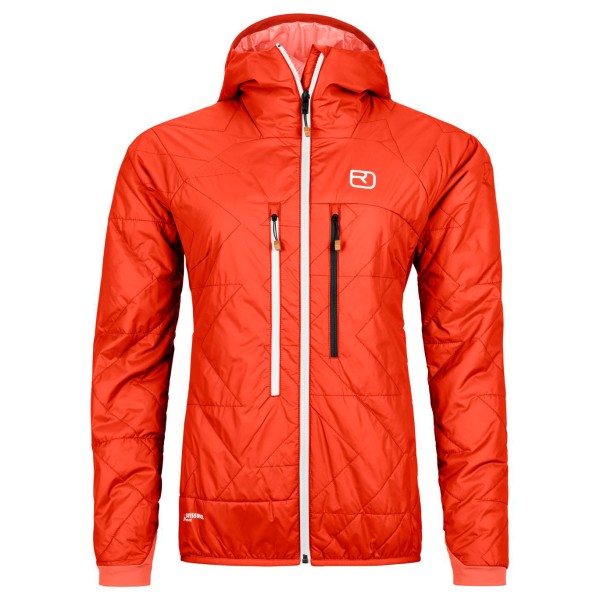 Ortovox - Women's Swisswool Piz Boè Jacket - Skijacke Gr L rot von Ortovox