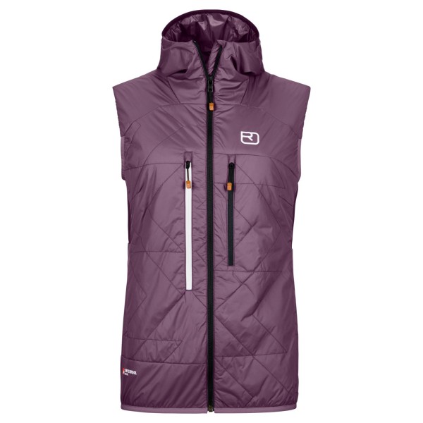 Ortovox - Women's Swisswool Piz Boè Vest - Wollgilet Gr M lila von Ortovox