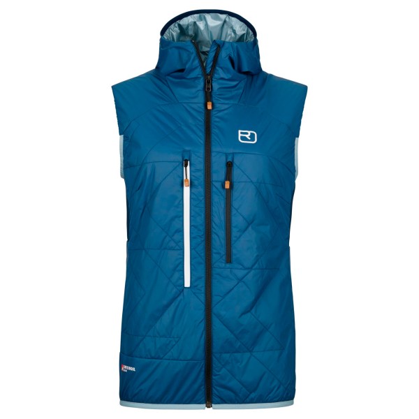 Ortovox - Women's Swisswool Piz Boè Vest - Wollgilet Gr S blau von Ortovox