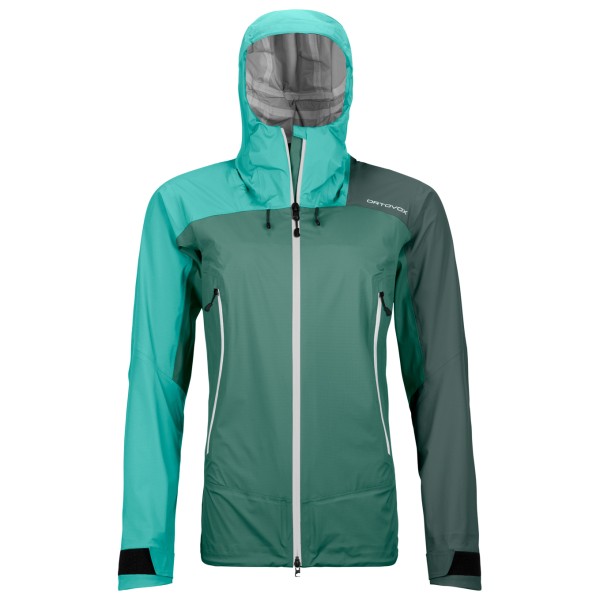 Ortovox - Women's Westalpen 3L Light Jacket - Regenjacke Gr L türkis von Ortovox