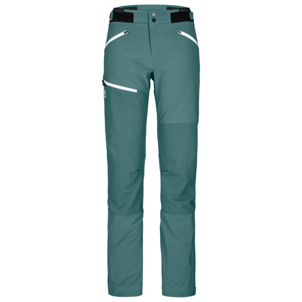 Ortovox - Women's Westalpen Softshell Pants - Tourenhose Gr L türkis von Ortovox