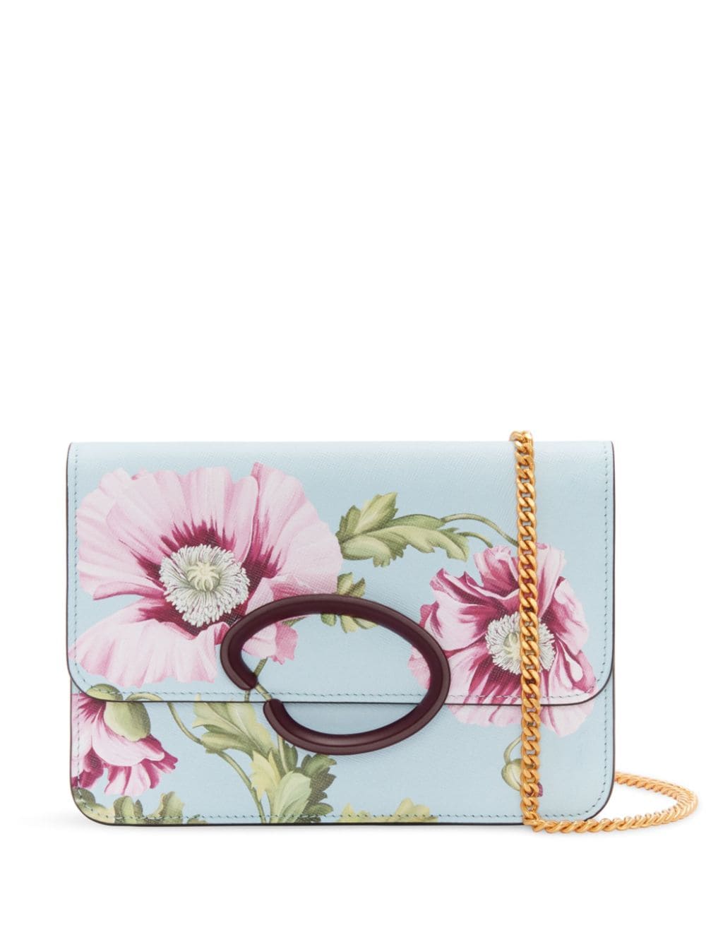 Oscar de la Renta O Pochette cross body bag - Blue von Oscar de la Renta