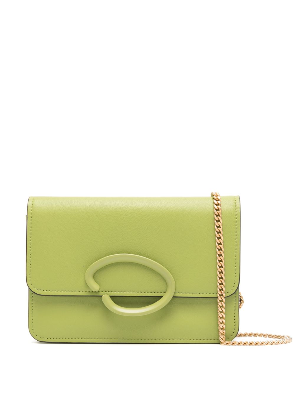 Oscar de la Renta O Pochette leather shoulder bag - Green von Oscar de la Renta