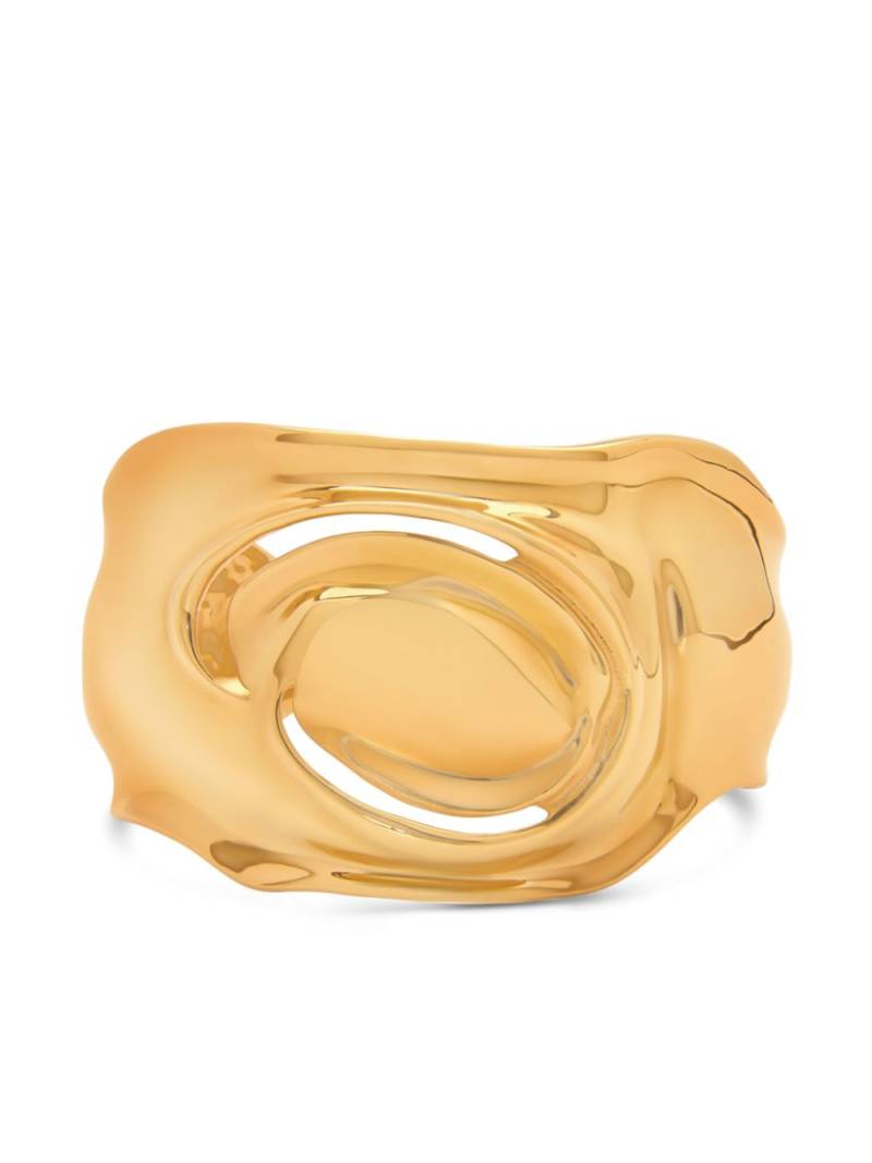 Oscar de la Renta O cuff bracelet - Gold von Oscar de la Renta