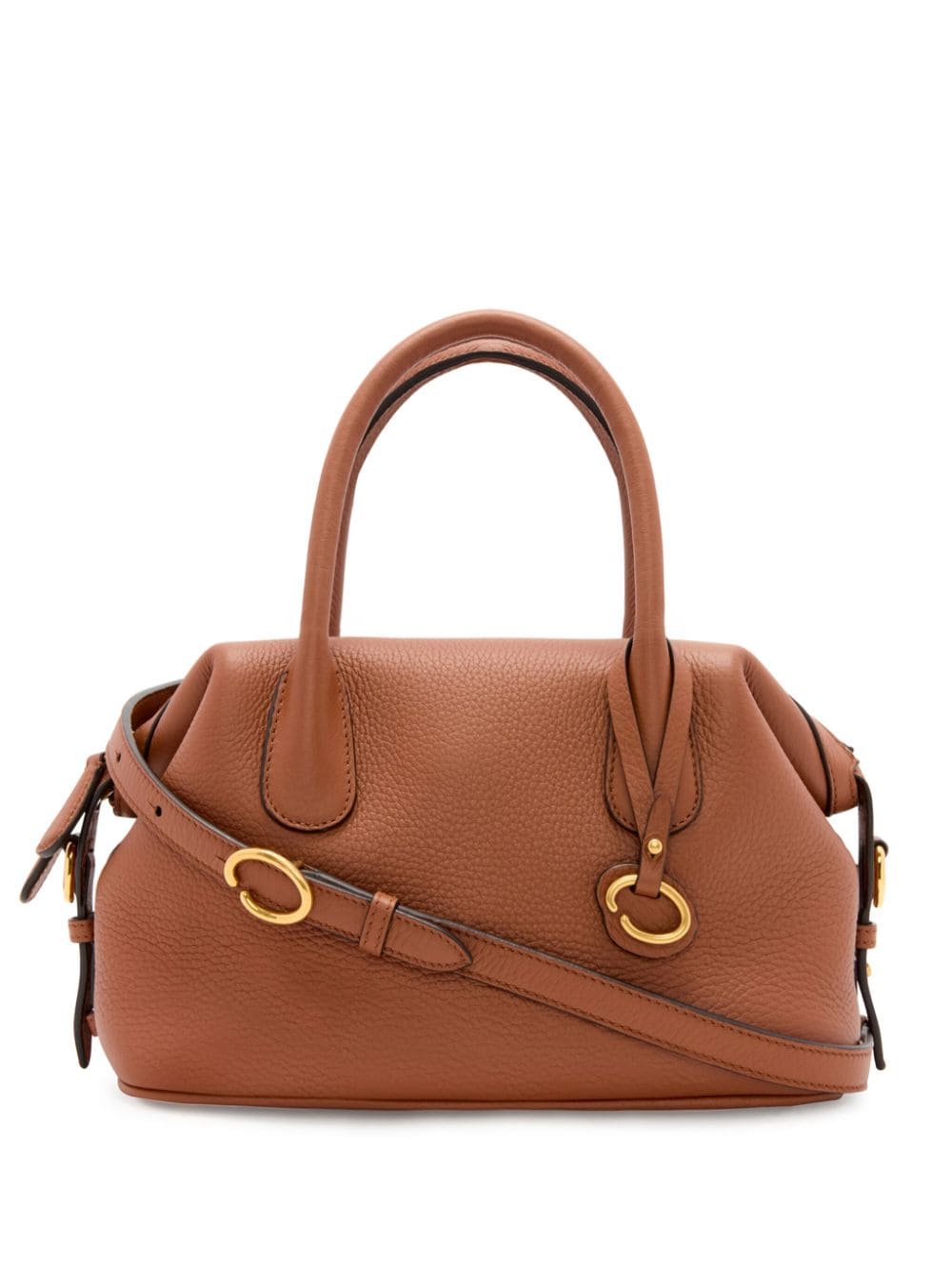 Oscar de la Renta The Mini Dahlia tote bag - Brown von Oscar de la Renta