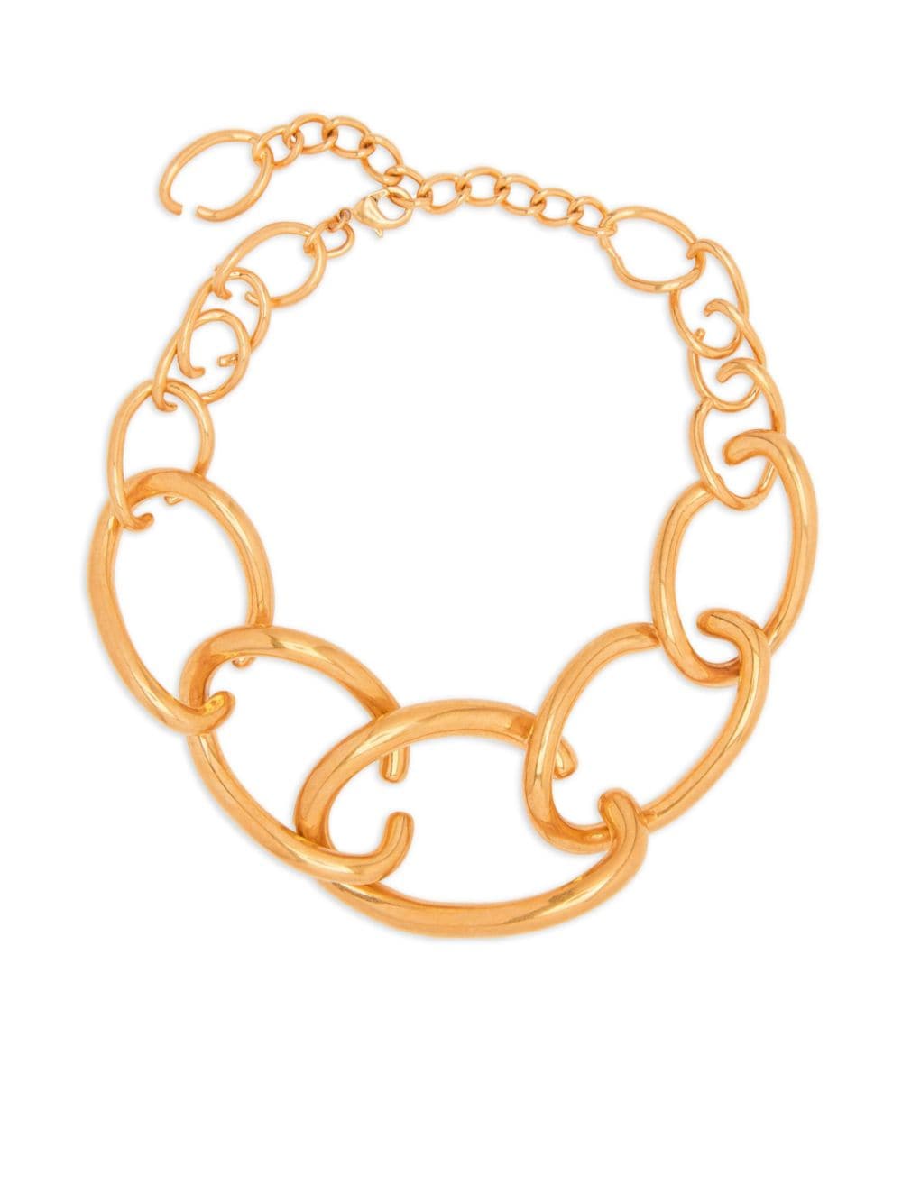 Oscar de la Renta chain-link necklace - Gold von Oscar de la Renta