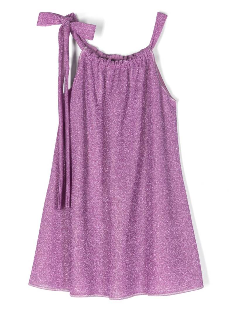 Oseree Kids lurex A-line dress - Purple von Oseree Kids