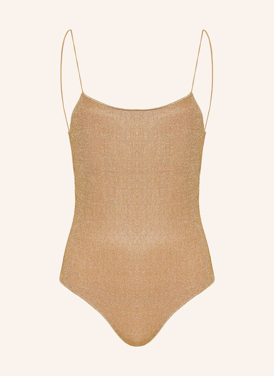 Oséree Badeanzug Lumiere Maillot Mit Glitzergarn gold von Oséree