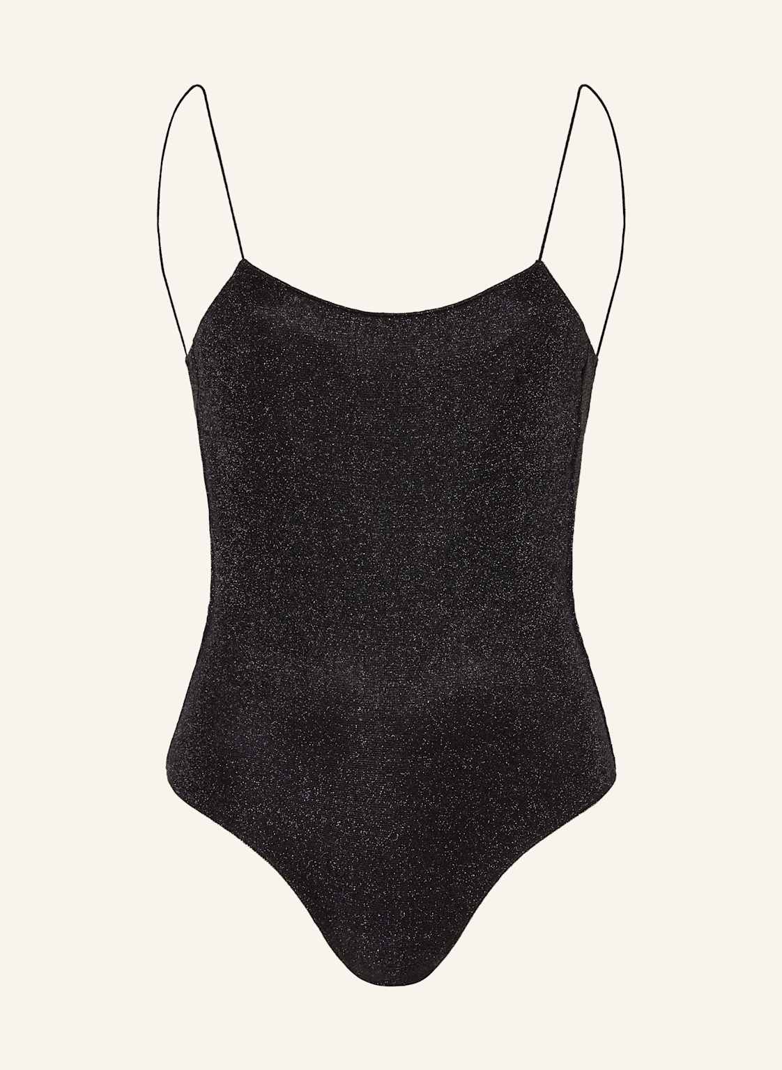 Oséree Badeanzug Lumiere Maillot Mit Glitzergarn schwarz Oséree Badeanzug Lumiere Maillot Mit Glitzergarn schwarz von Oséree