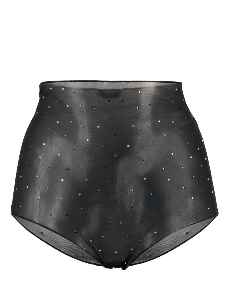 Oséree Gem high-waisted briefs - Black von Oséree