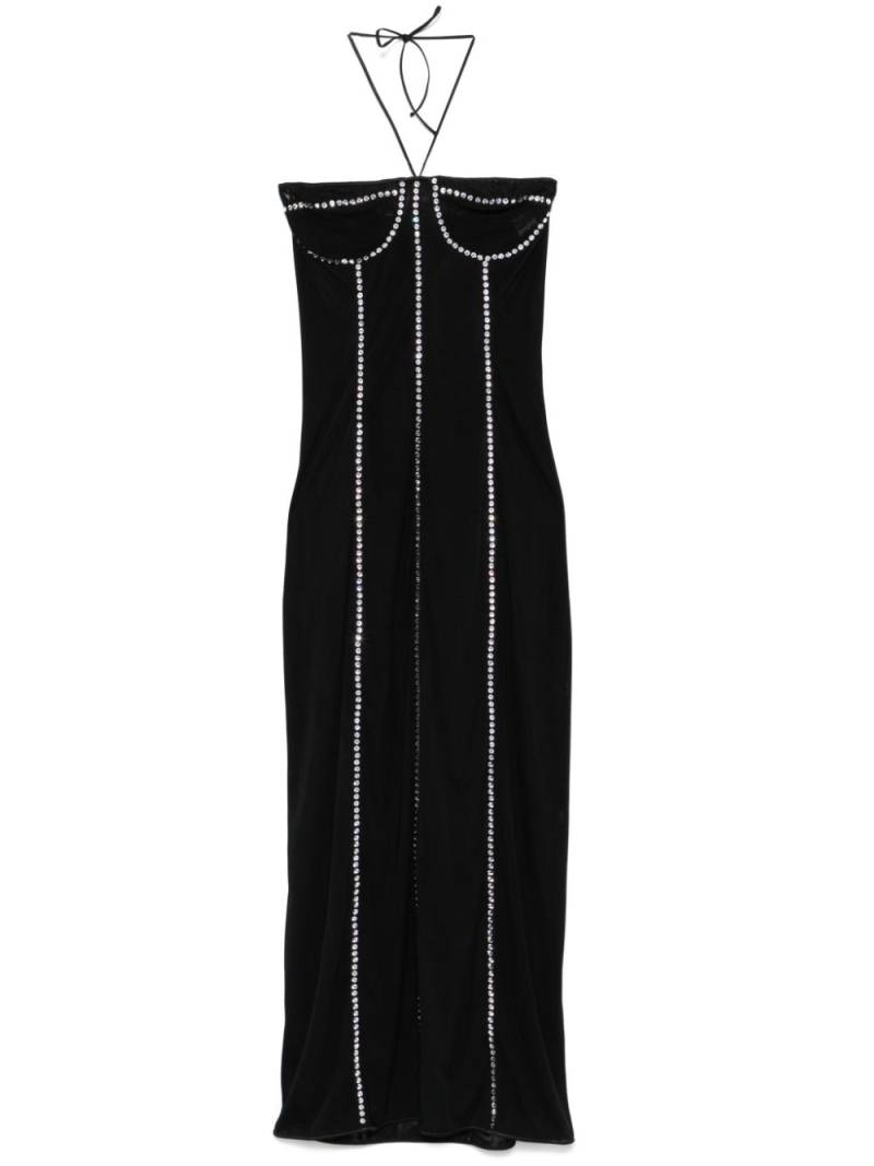 Oséree Gem midi dress - Black von Oséree