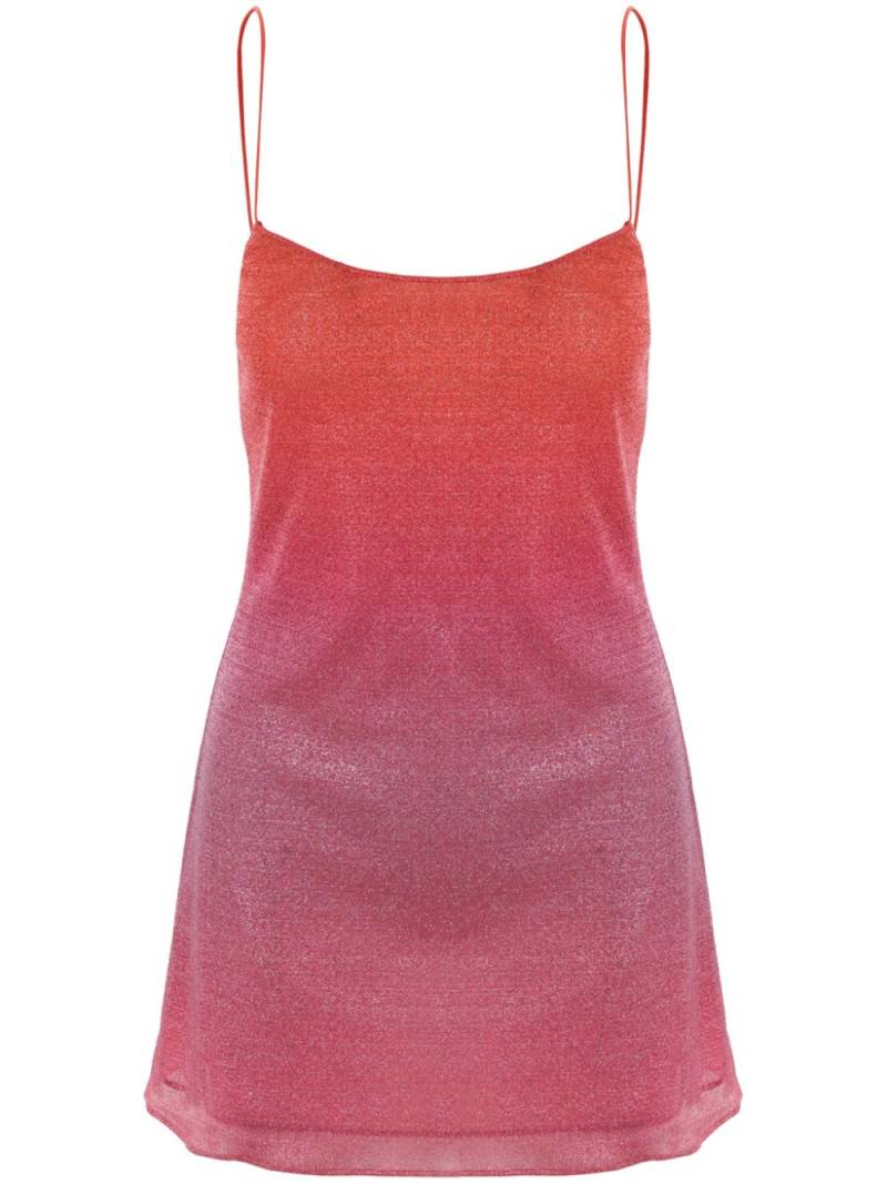 Oséree Lumière Shade mini dress - Pink von Oséree