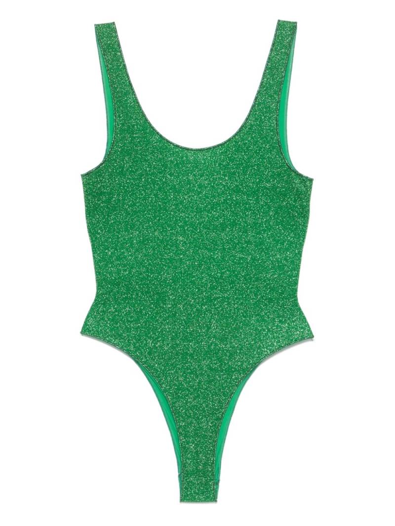 Oséree Lumière Sporty swimsuit - Green von Oséree