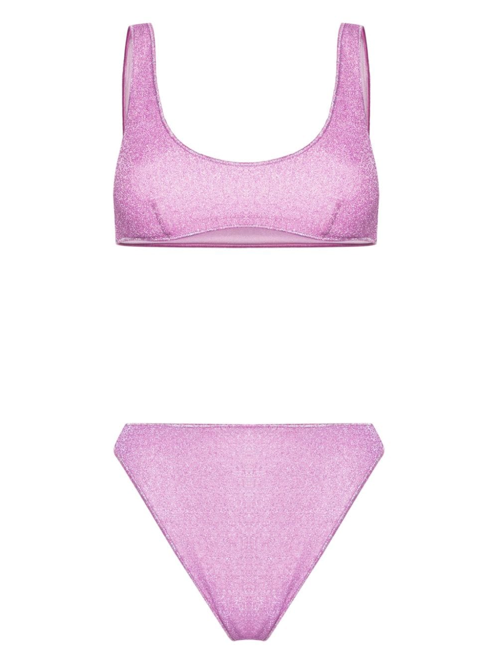 Oséree Lumière lurex bikini - Purple von Oséree