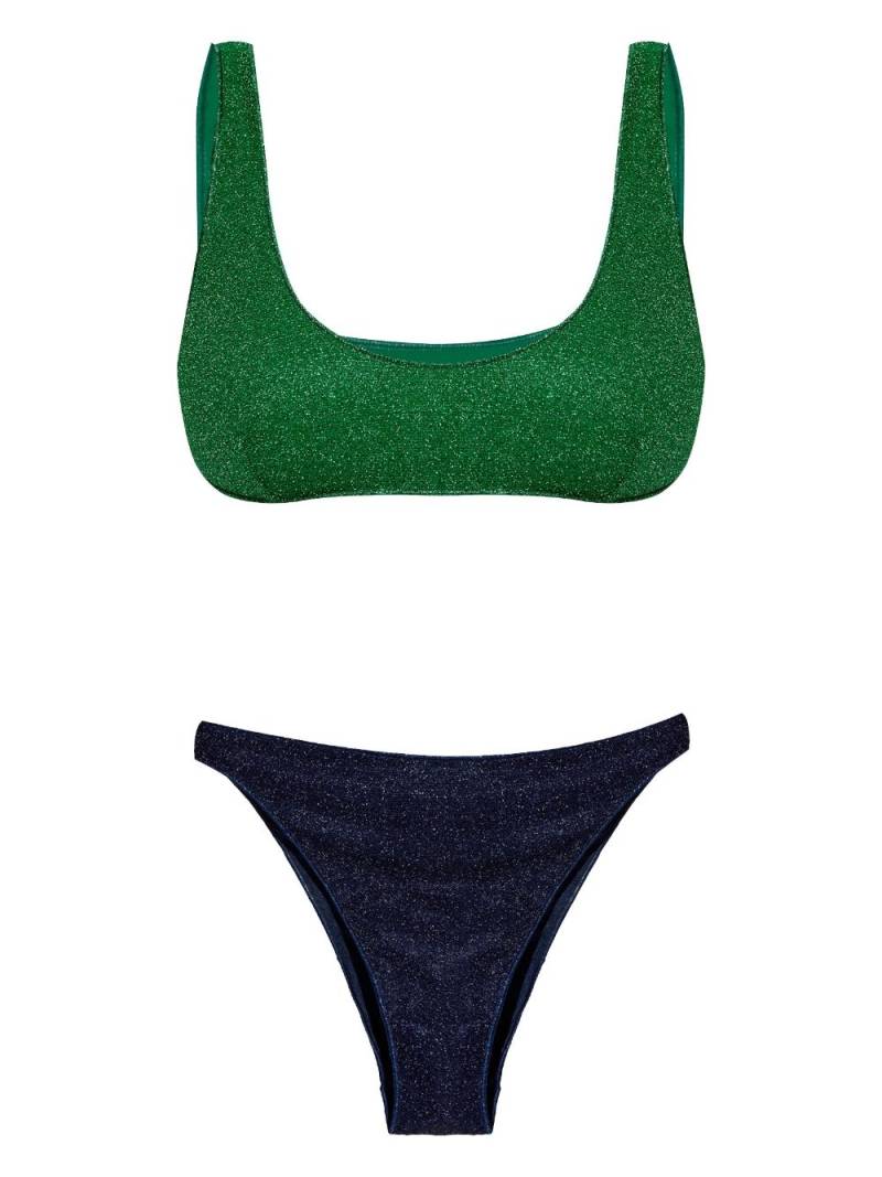 Oséree lurex bikini - Green von Oséree