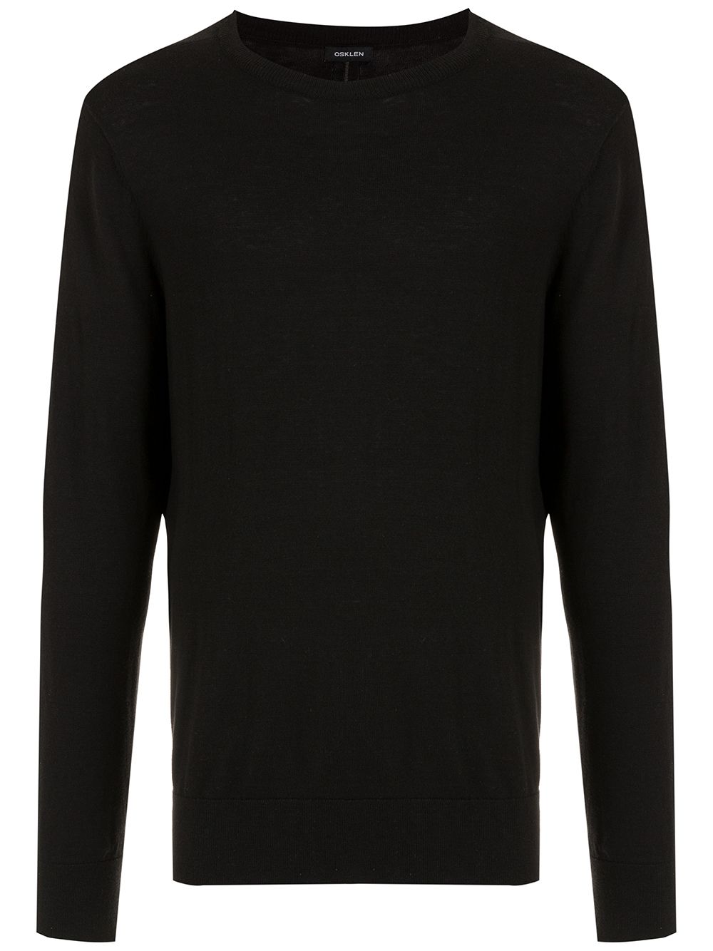 Osklen fine-knit cotton jumper - Black von Osklen