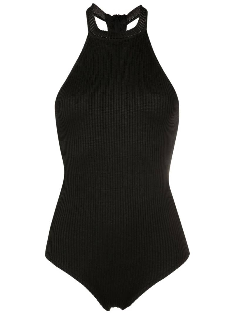 Osklen halterneck sleeveless swimsuit - Black von Osklen