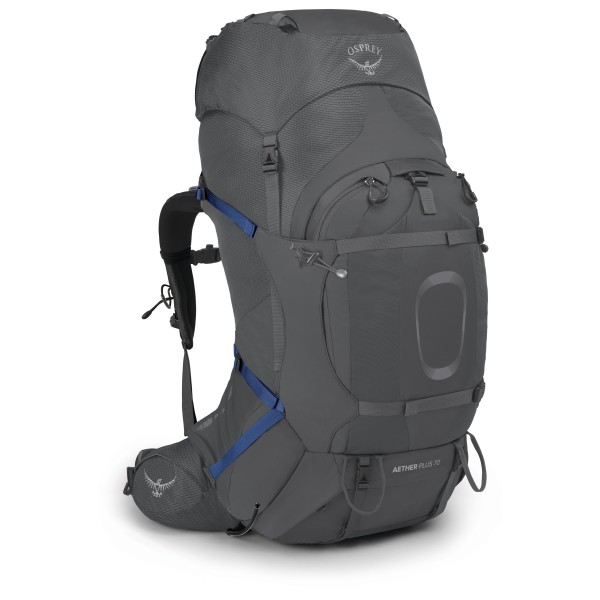 Osprey - Aether Plus 70 - Trekkingrucksack Gr 68 l - S/M;70 l - L/XL grau;schwarz Osprey - Aether Plus 70 - Trekkingrucksack Gr 68 l - S/M;70 l - L/XL grau;schwarz von Osprey