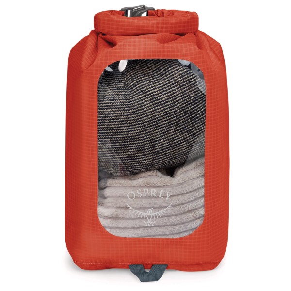 Osprey - Dry Sack 6 with Window - Packsack Gr 6 l rot von Osprey