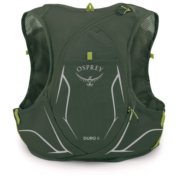 Osprey - Duro 6 - Trailrunningrucksack Gr 6 l - L;6 l - M grau;grün von Osprey