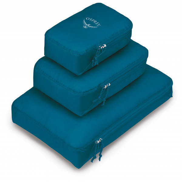 Osprey - Packing Cube - Packsack Gr Set of 3: Small, Medium, Large blau von Osprey