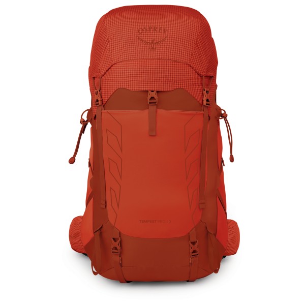 Osprey - Women's Tempest Pro 40 - Wanderrucksack Gr 38 l - XS/S;40 l - M/L grau;rot von Osprey