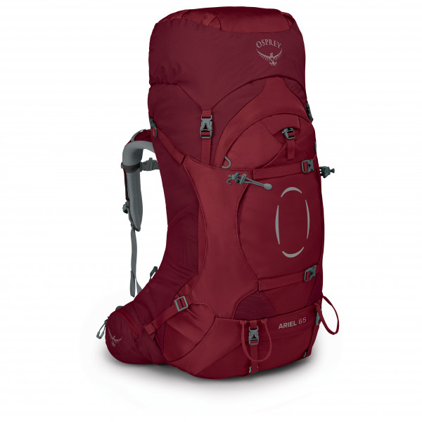 Osprey - Women's Ariel 65 - Trekkingrucksack Gr 62 l - XS/S rot von Osprey