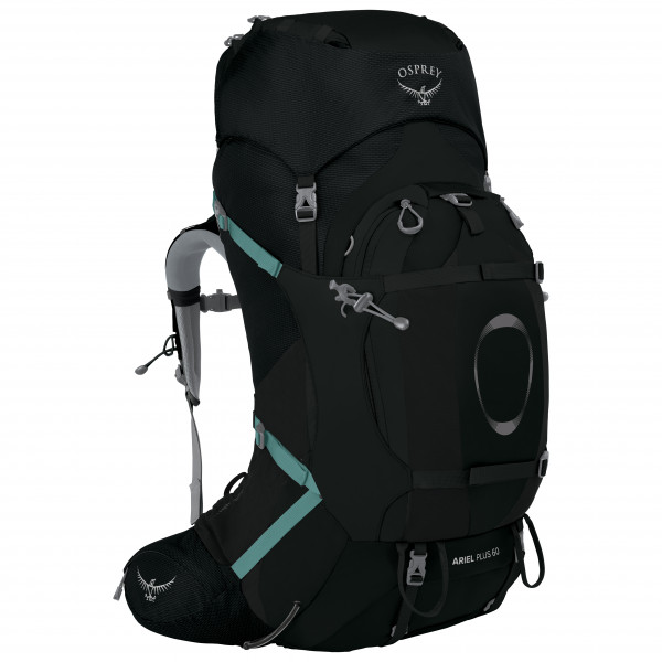 Osprey - Women's Ariel Plus 60 - Trekkingrucksack Gr 58 l - XS/S schwarz von Osprey