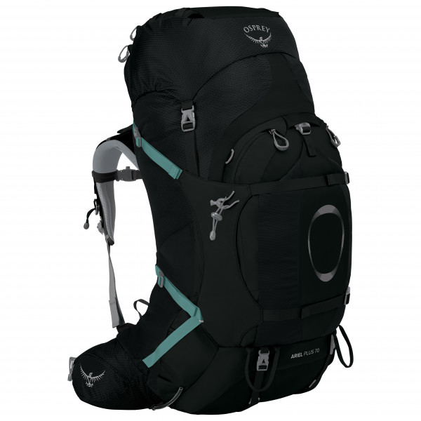 Osprey - Women's Ariel Plus 70 - Trekkingrucksack Gr 68 l - XS/S schwarz von Osprey