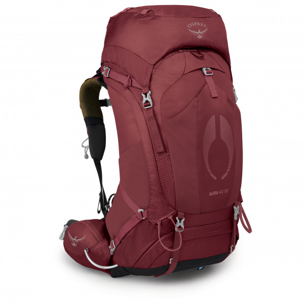 Osprey - Women's Aura AG 50 - Trekkingrucksack Gr 47 l - XS/S;50 l - M/L grau;lila;rot von Osprey