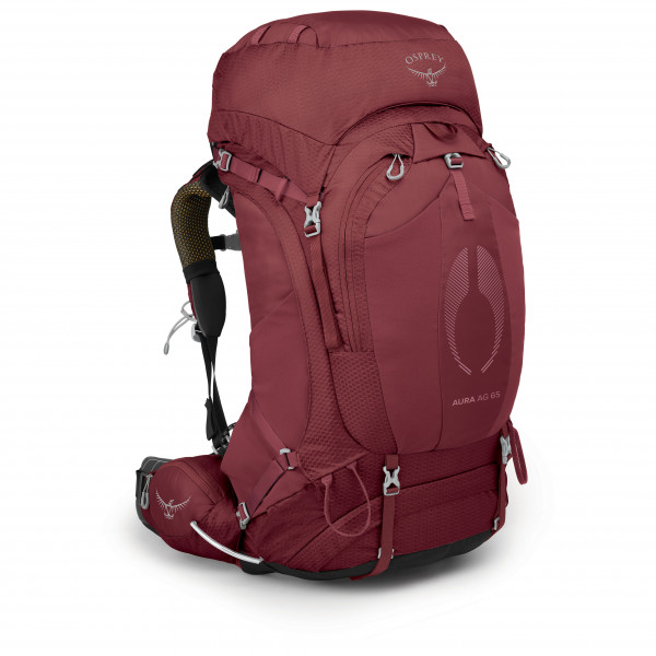 Osprey - Women's Aura AG 65 - Trekkingrucksack Gr 65 l - M/L rot von Osprey