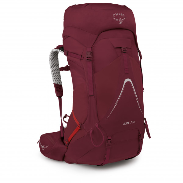 Osprey - Women's Aura AG LT 50 - Trekkingrucksack Gr 47 l - XS/S;50 l - M/L oliv;rot von Osprey