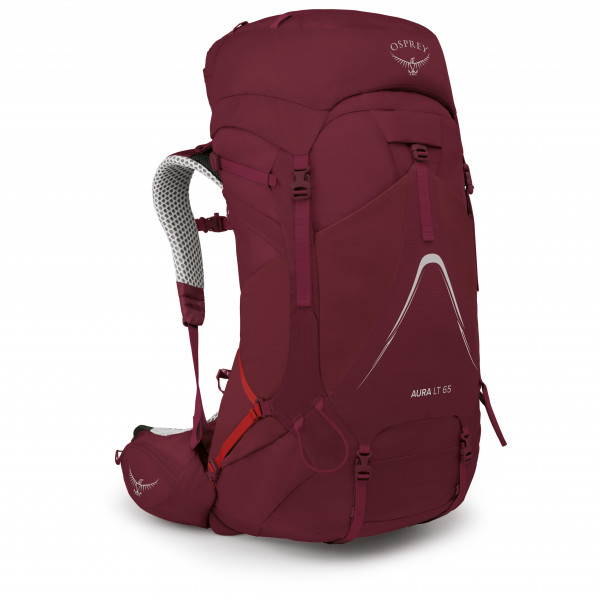 Osprey - Women's Aura AG LT 65 - Trekkingrucksack Gr 62 l - XS/S rot von Osprey