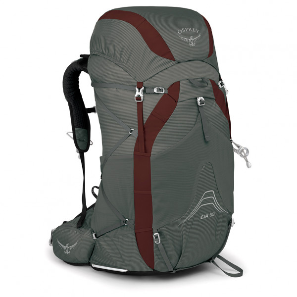 Osprey - Women's Eja 58 - Trekkingrucksack Gr 55 l - XS/S grau von Osprey