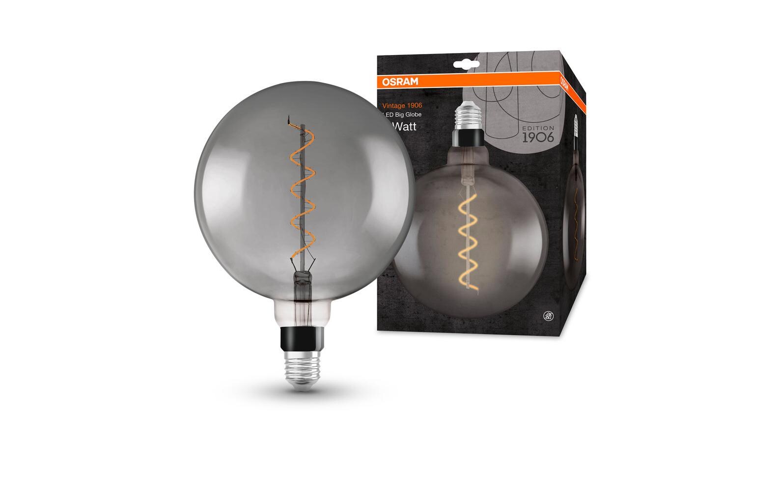 Osram LED-Leuchtmittel »Vintage 1906 Globe, 5W, E27 Warmweiss«, E27, 1 St., Warmweiss von Osram