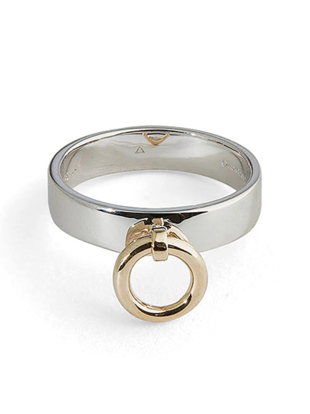 Otiumberg 9kt yellow gold Knocker ring - Silver von Otiumberg