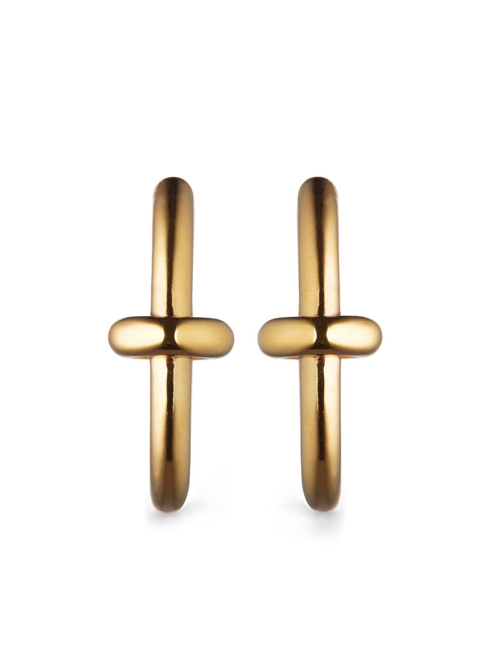 Otiumberg Orbit small hoop earrings - Gold von Otiumberg