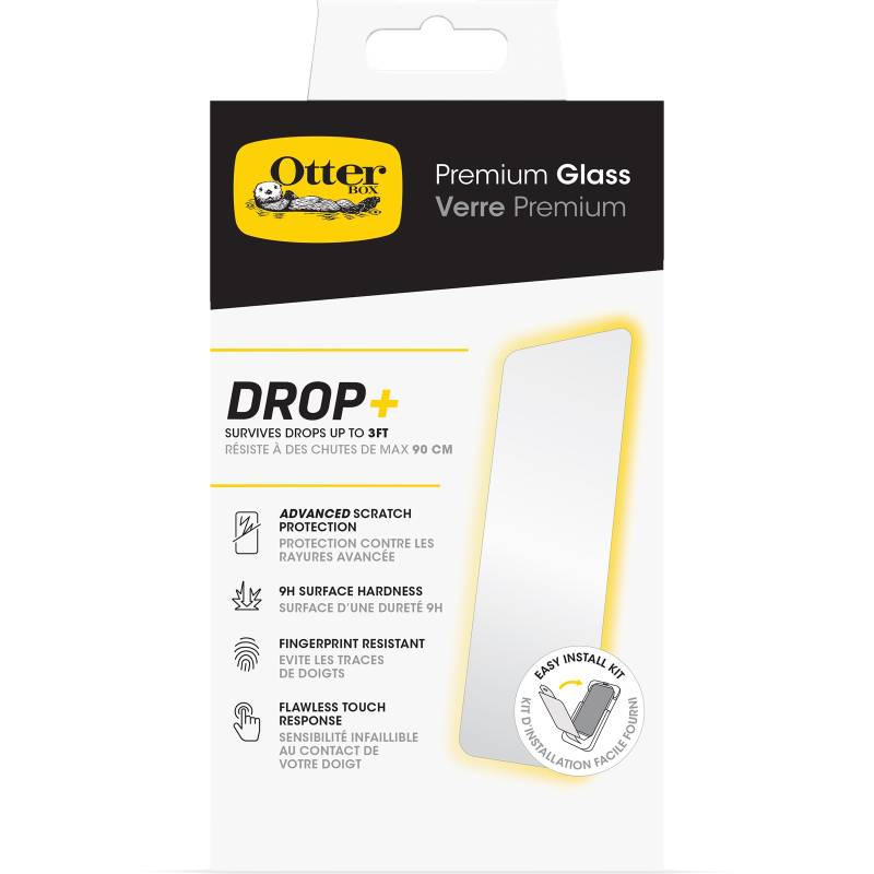 Otterbox Displayschutzglas »Premium Glass Displayschutz für Apple iPhone 15«, für Apple iPhone 15, gehärtetes Glas, x3 Kratzschutz, übersteht Stürze aus bis 0,9 m von OtterBox