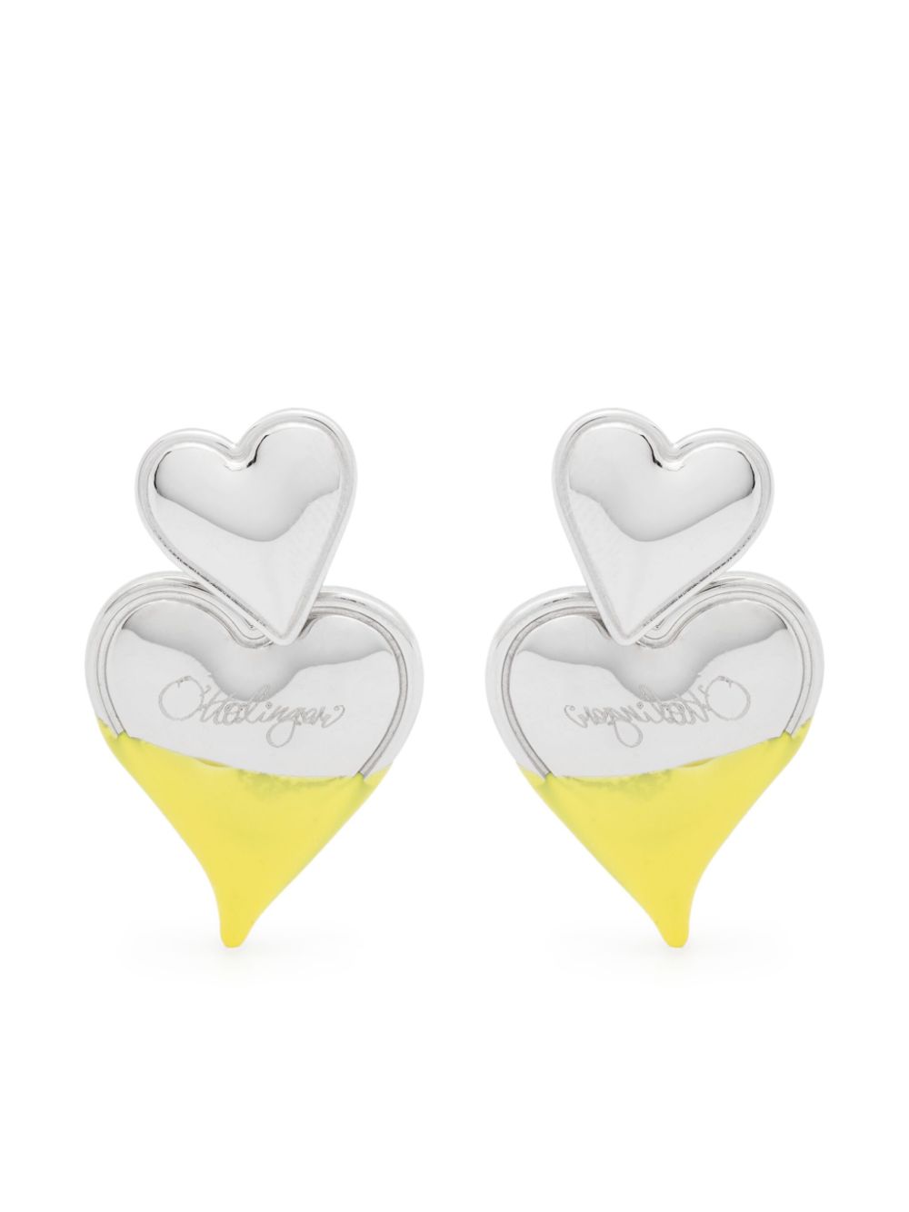 Ottolinger Heart earrings - Silver von Ottolinger