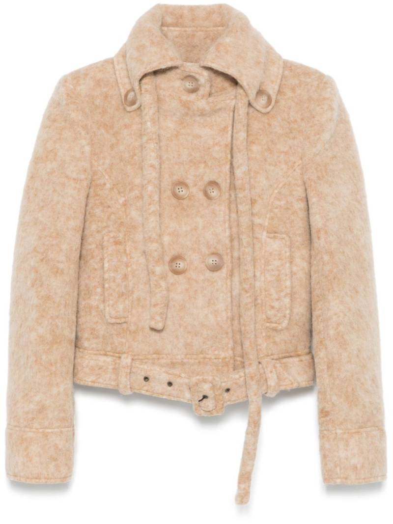 Ottolinger High Collar jacket - Neutrals von Ottolinger