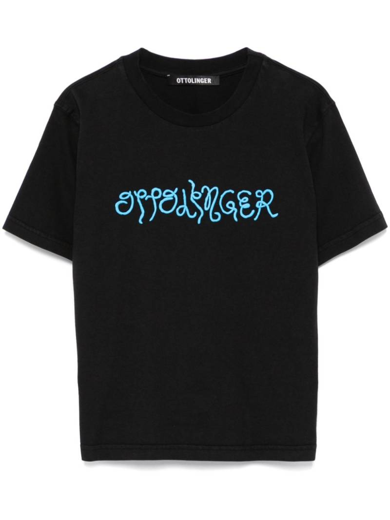 Ottolinger Puffy Logo T-shirt - Black von Ottolinger