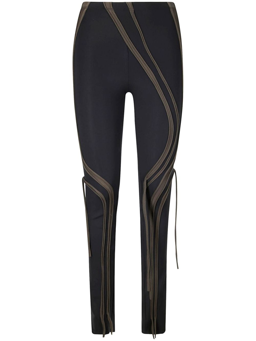 Ottolinger appliqué leggings - Black von Ottolinger