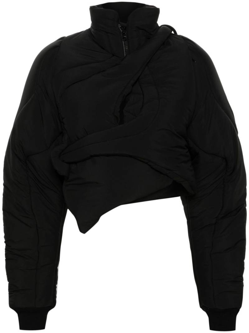 Ottolinger asymmetric puffer jacket - Black von Ottolinger