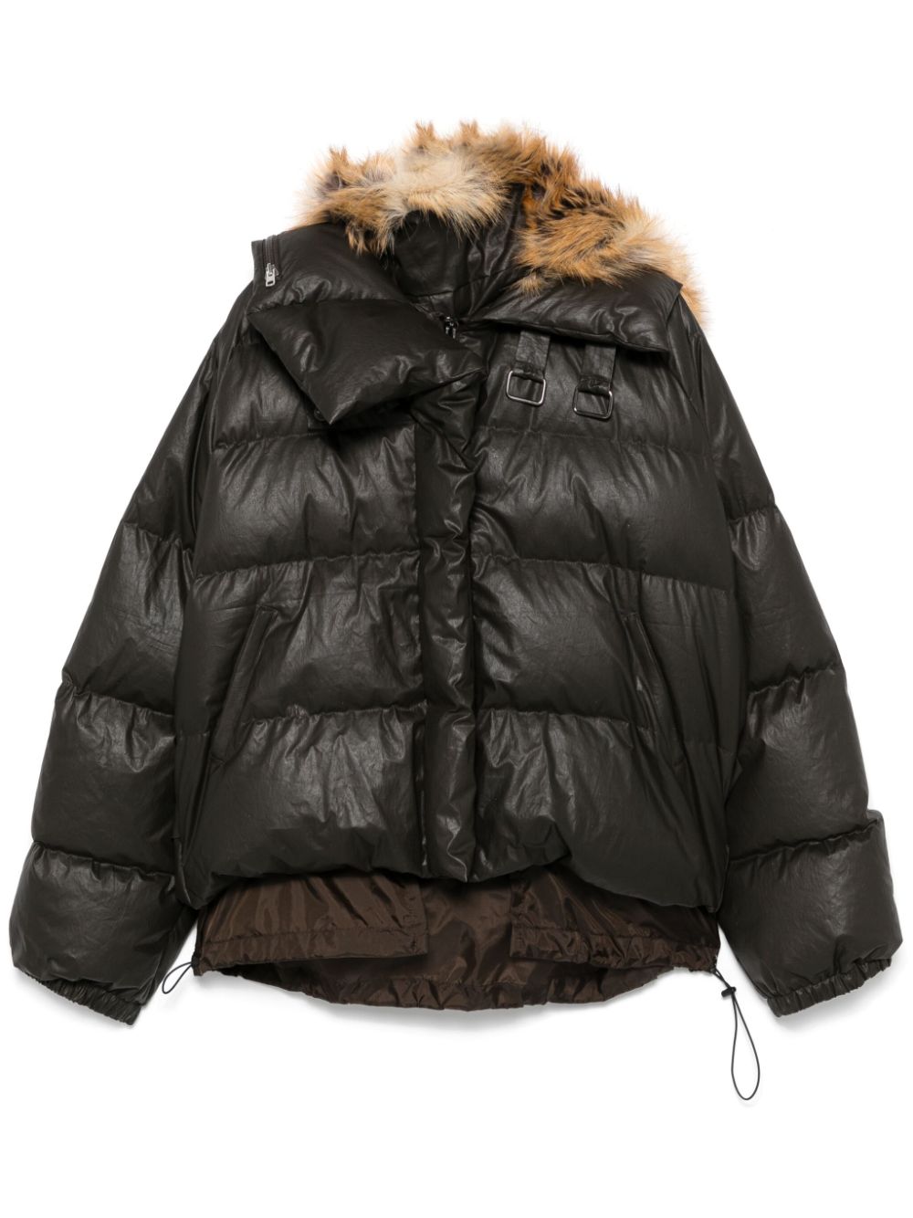 Ottolinger deconstructed puffer jacket - Brown von Ottolinger