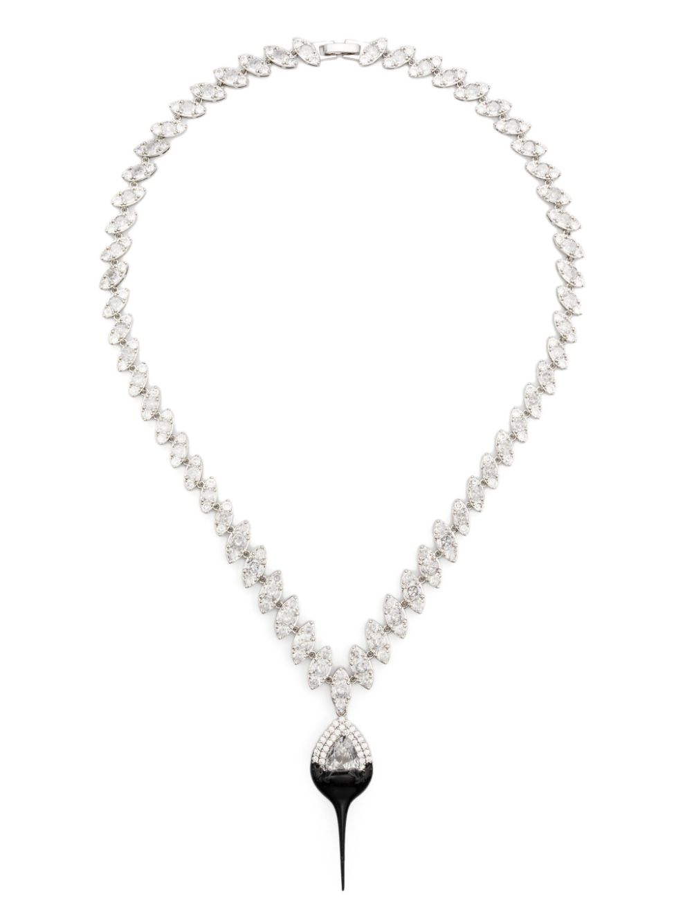 Ottolinger dipped-effect necklace - Silver von Ottolinger