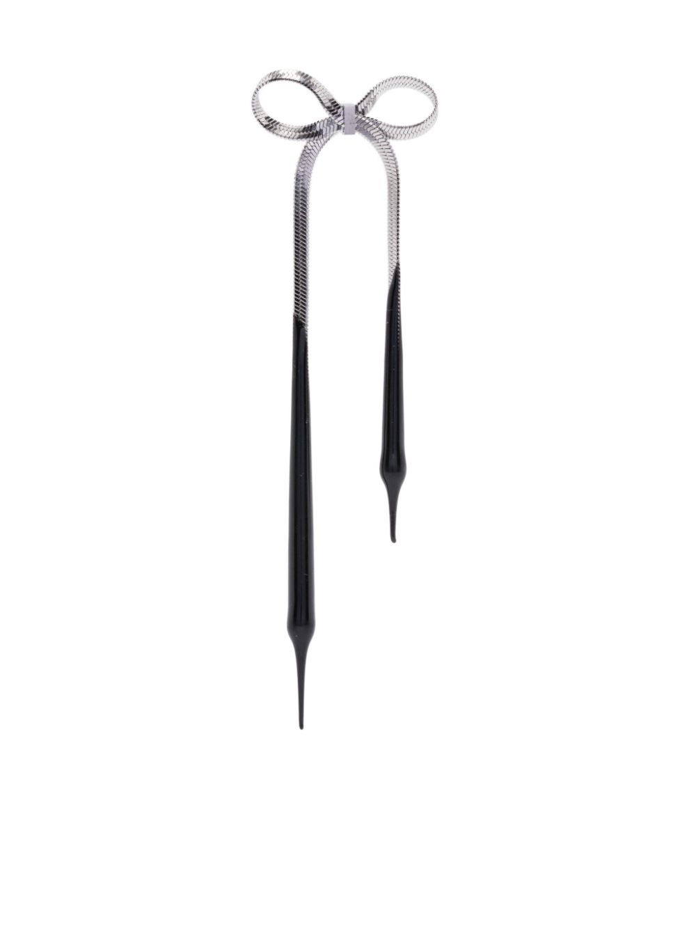 Ottolinger laced bow earrings - Silver von Ottolinger